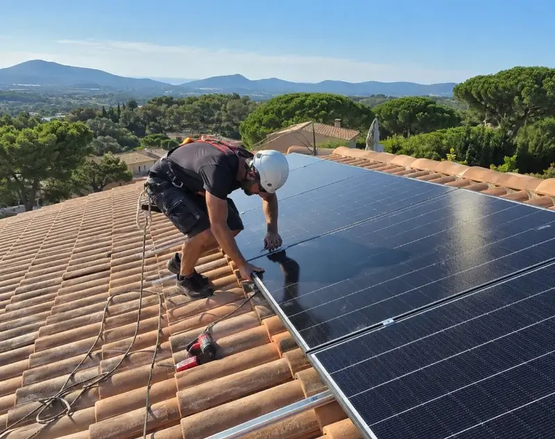 Installateur panneaux solaires Agonac — pose photovoltaïque sur toiture