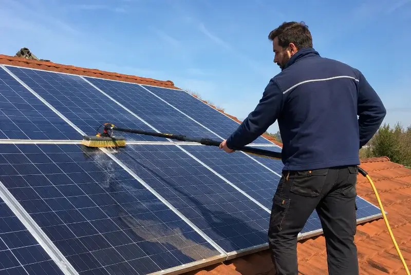 Nettoyage et entretien de panneaux solaires à Agonac